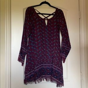paisley boho dress!